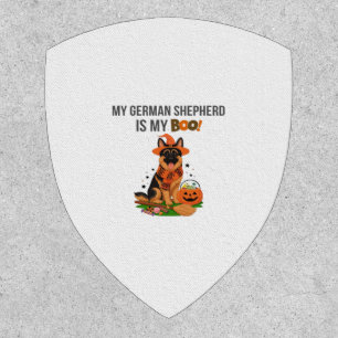 German Shorthaired Pointer Dog – Halloween Moon Si Patch