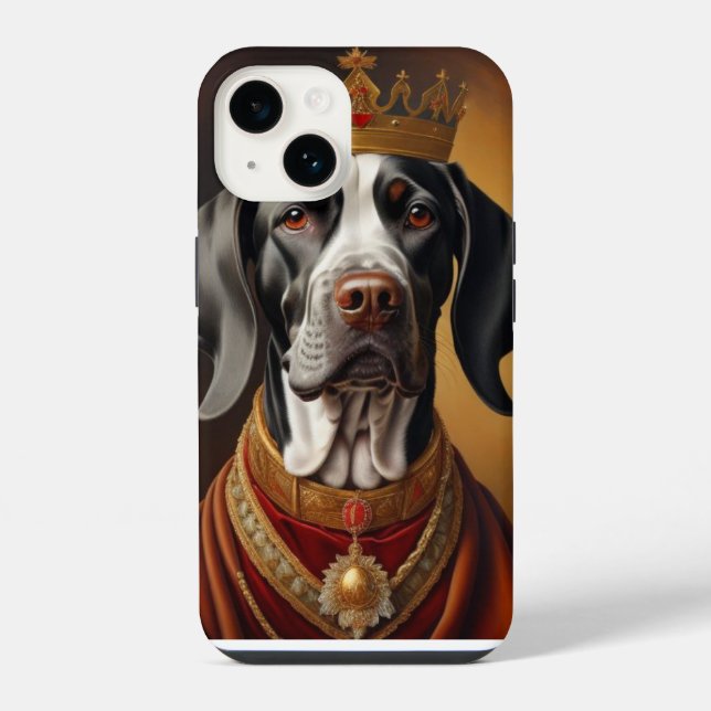 German Shorthaired Pointer dog Iphone Case (Back)