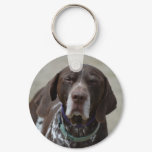 German Shorthaired Pointer Dog Keychain