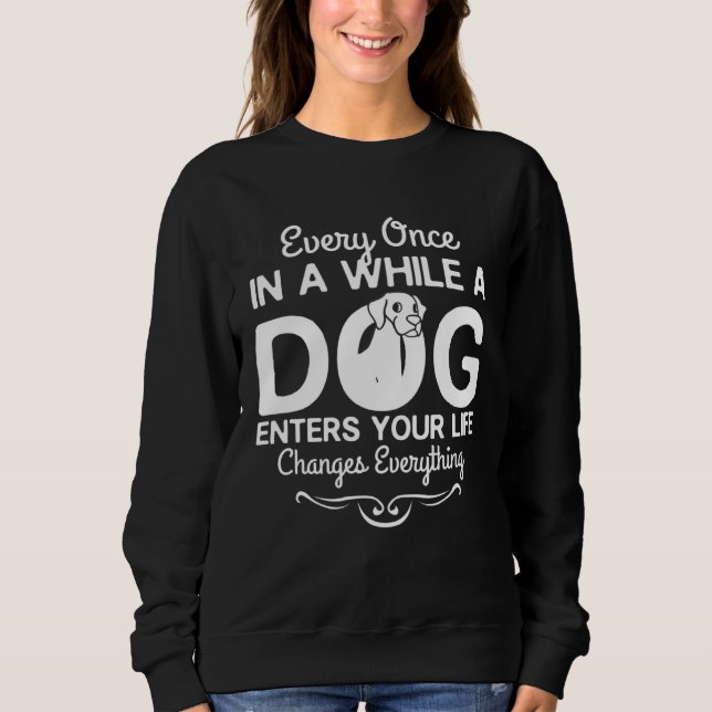 German Shorthaired Pointer Dog Puppies Owner Sweatshirt (Front)
