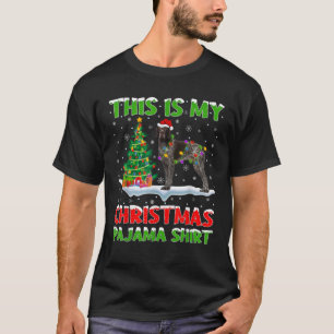 German Shorthaired Pointer Dog This Is My Christma T-Shirt