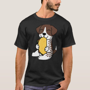 German Shorthaired Pointer Eating A Taco Dog T-Shirt