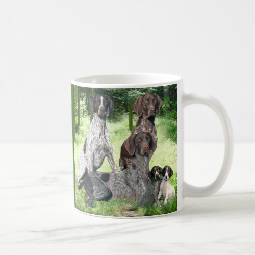 German Shorthaired Pointer Family Mug