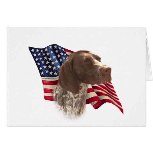 German Shorthaired Pointer Flag (Front Horizontal)