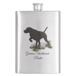 German Shorthaired Pointer Flask