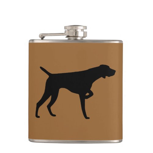 German Shorthaired Pointer Flask