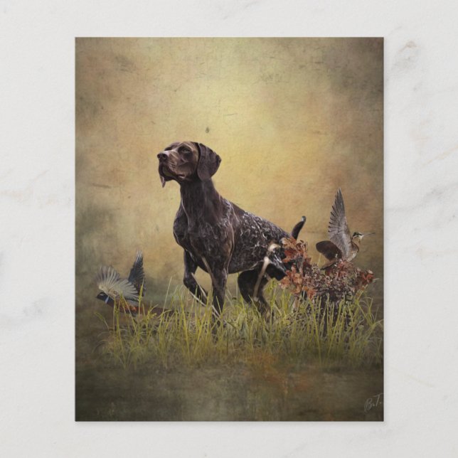 German Shorthaired Pointer   Flyer (Front)
