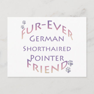 German Shorthaired Pointer Furever Postcard