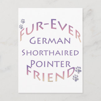 German Shorthaired Pointer Furever Postcard