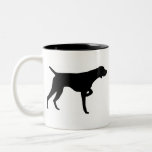 German Shorthaired Pointer Gear Two-tone Coffee Mug at Zazzle