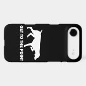 German Shorthaired Pointer "Get to the Point" Case-Mate iPhone Case (Back (Horizontal))
