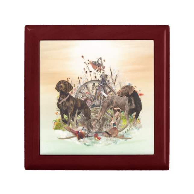 German Shorthaired Pointer     Gift Box (Front)