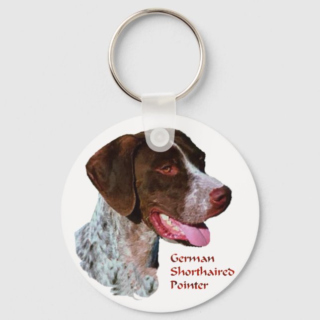 German Shorthaired Pointer Gifts Keychain (Front)