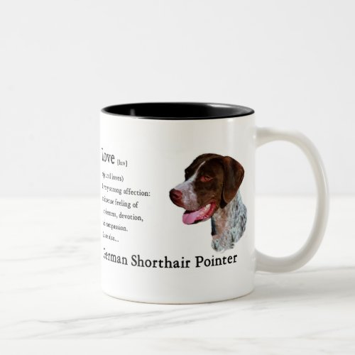 German Shorthaired Pointer Gifts Two_Tone Coffee Mug