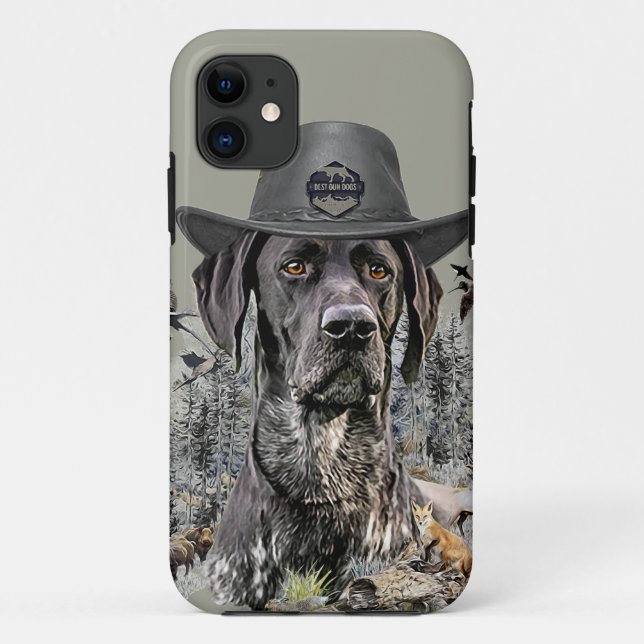 German Shorthaired Pointer GSP     Case-Mate iPhone Case (Back)