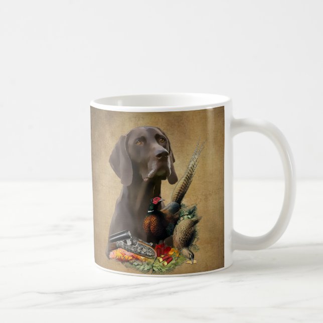 German Shorthaired Pointer GSP      Coffee Mug (Right)