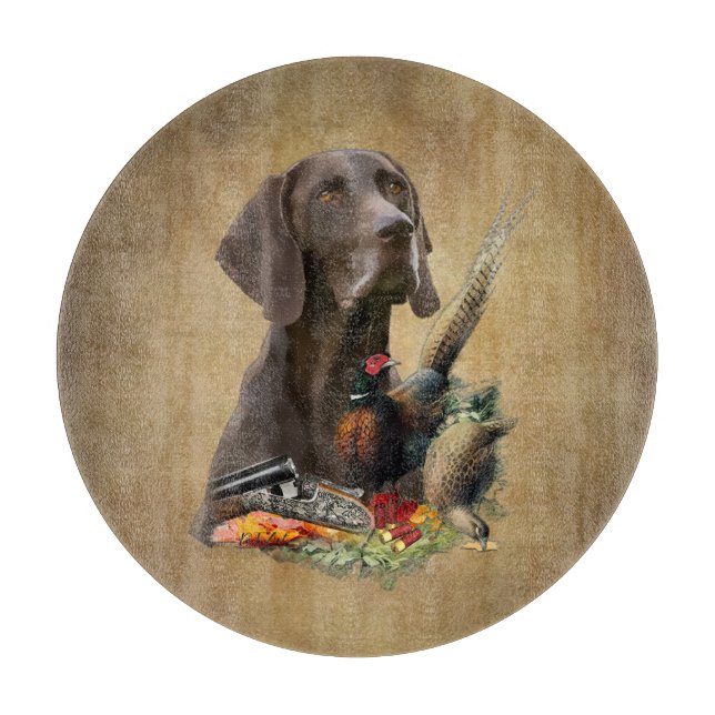 German Shorthaired Pointer GSP    Cutting Board (Front)