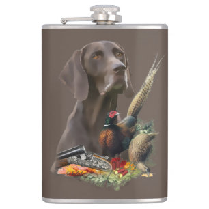 German Shorthaired Pointer GSP   Flask