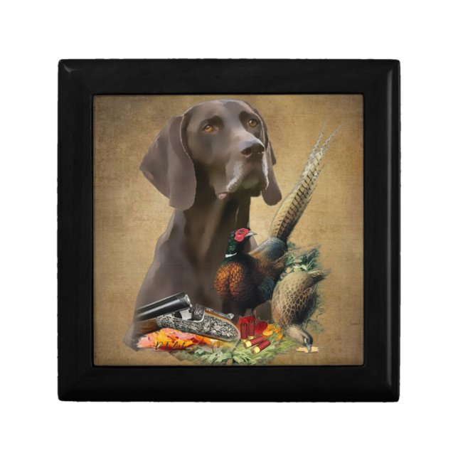 German Shorthaired Pointer GSP    Gift Box (Front)