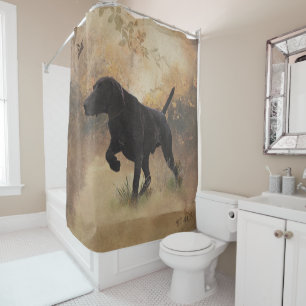 German Shorthaired Pointer (GSP) Shower Curtain