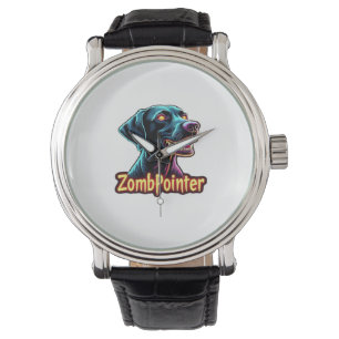 German Shorthaired Pointer GSP Zombie Dog Hallowee Watch