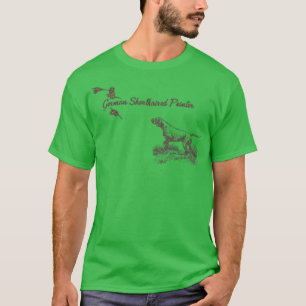 German Shorthaired Pointer hunting 2 T-Shirt