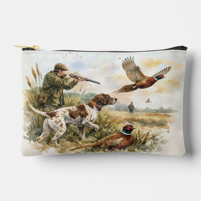 German Shorthaired Pointer ,hunting Accessory Pouch (Front)