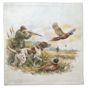 German Shorthaired Pointer ,hunting Cloth Napkin