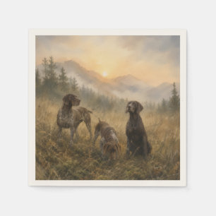 German Shorthaired Pointer– Hunting Collection Napkins