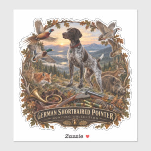 German Shorthaired Pointer– Hunting Collection Sticker