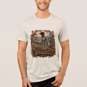 German Shorthaired Pointer– Hunting Collection Tri-Blend Shirt