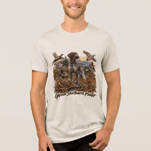 German Shorthaired Pointer– Hunting Collection Tri-Blend Shirt