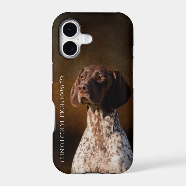 German Shorthaired Pointer Iphone Case (Back)