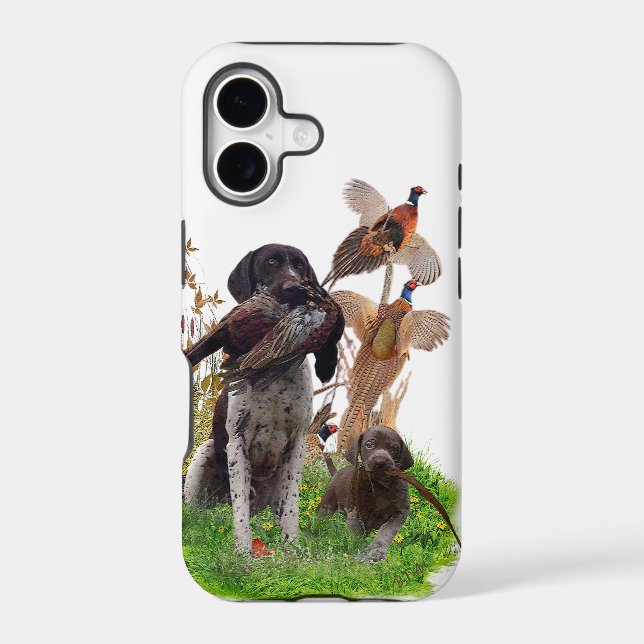 German Shorthaired Pointer   Iphone Case (Back)