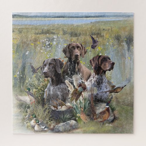 German Shorthaired Pointer  Jigsaw Puzzle