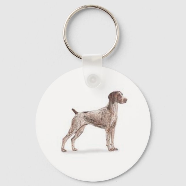 German Shorthaired Pointer Keychain (Front)