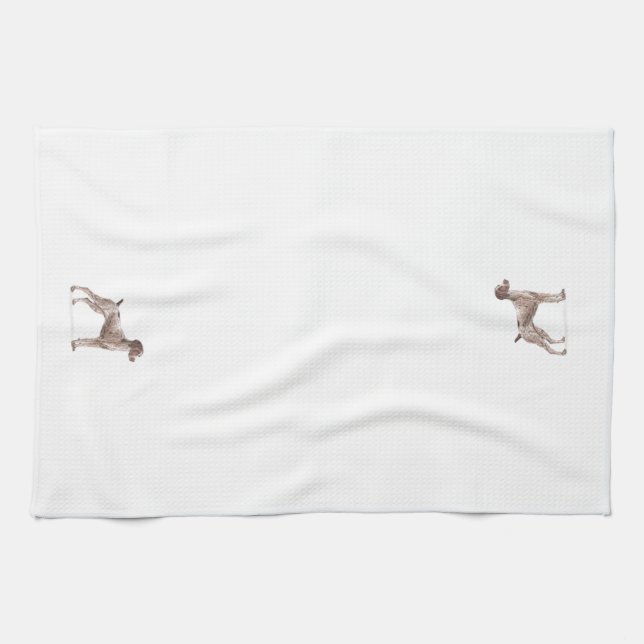 German Shorthaired Pointer Kitchen Towel (Horizontal)