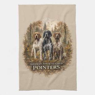 German Shorthaired Pointer Kitchen Towel