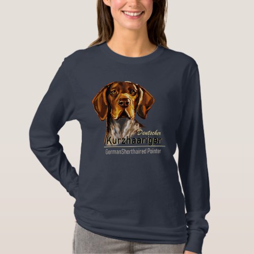 German Shorthaired Pointer Kurzhaar T_Shirt