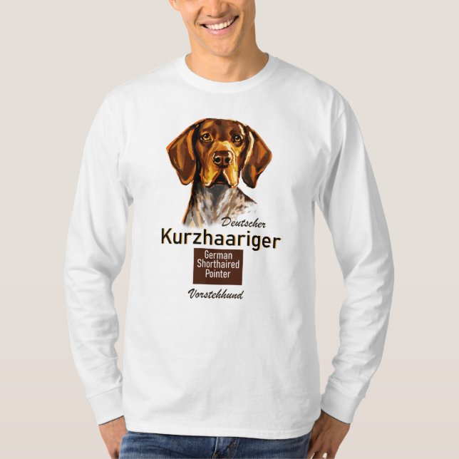 German Shorthaired Pointer Kurzhaar T-Shirt (Front)