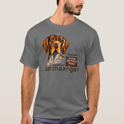 German Shorthaired Pointer Kurzhaar T_Shirt