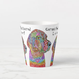 German Shorthaired Pointer Lover Latte Mug