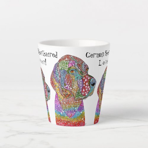 German Shorthaired Pointer Lover  Latte Mug