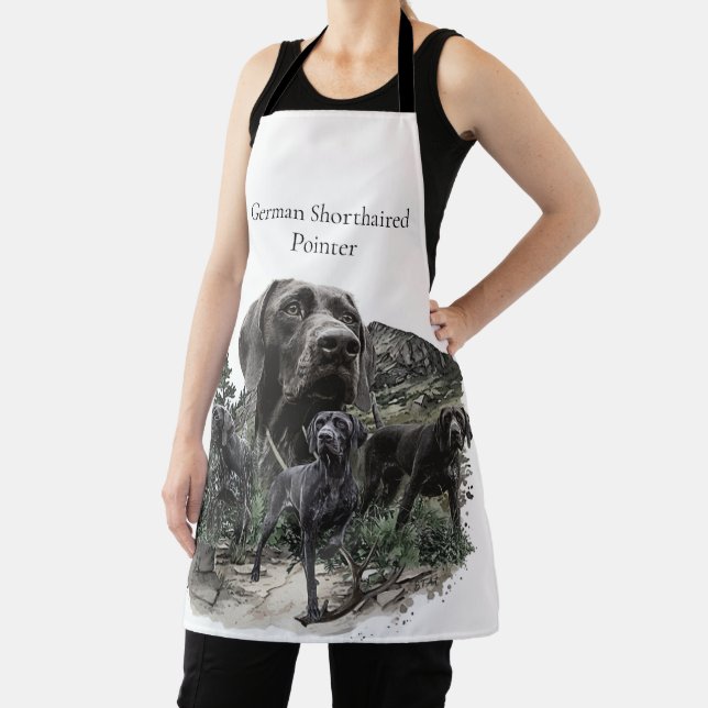 German Shorthaired Pointer Lovers Apron (Insitu)