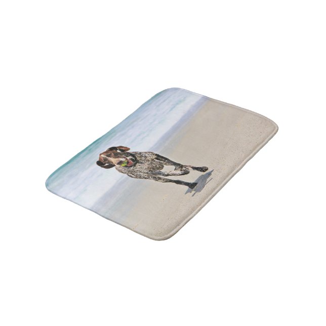 German Shorthaired Pointer - Luke - Riley Bathroom Mat (Angled)