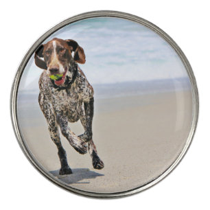German Shorthaired Pointer - Luke - Riley Golf Ball Marker