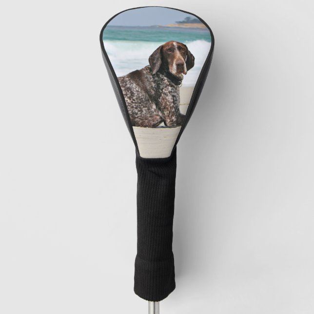 German Shorthaired Pointer - Luke - Riley Golf Head Cover (Front)