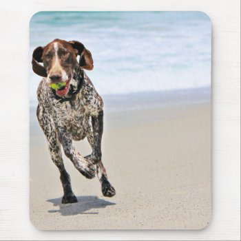 German Shorthaired Pointer - Luke - Riley Mouse Pad by SayWoof at Zazzle