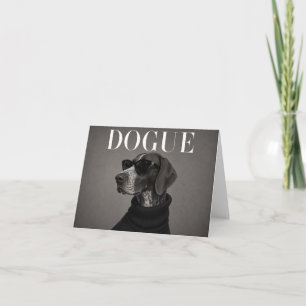 German Shorthaired Pointer Luxury Dog Thank You Ca Card