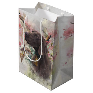 German shorthaired pointer medium gift bag